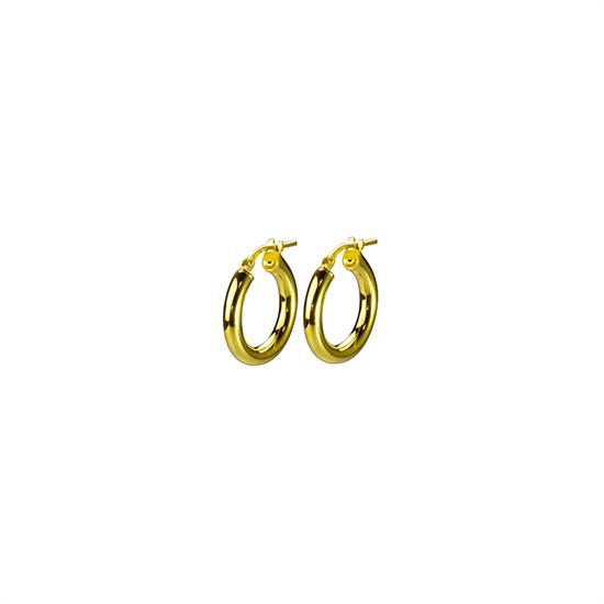 Orecchini a cerchio in argento 925 - "ESSENTIAL" - Barbato Gioielli - Barbato Gioielli