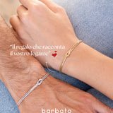 Bracciale Nodo Ami in Argento 925