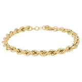 Bracciale funetta 5 mm - Argento 925