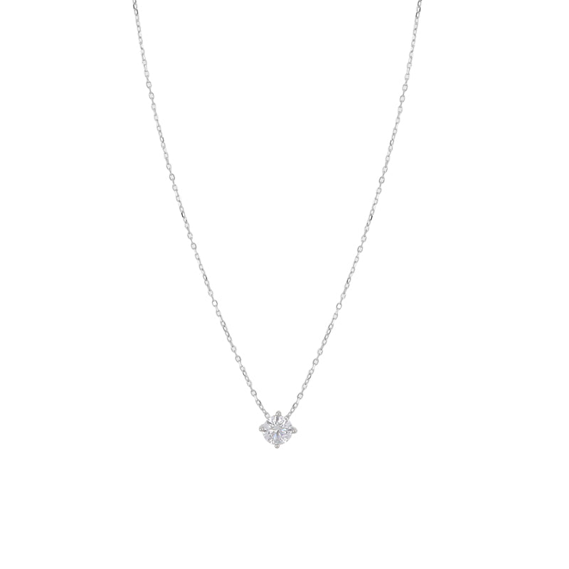 Collana Punto luce bianco Argento 925 - Barbato Gioielli