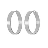 Orecchino a cerchio 4 cm - Argento 925