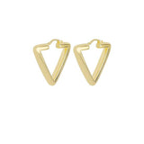Orecchino a forma triangolare - Argento 925