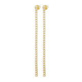 Orecchini tennis pendenti - Argento 925