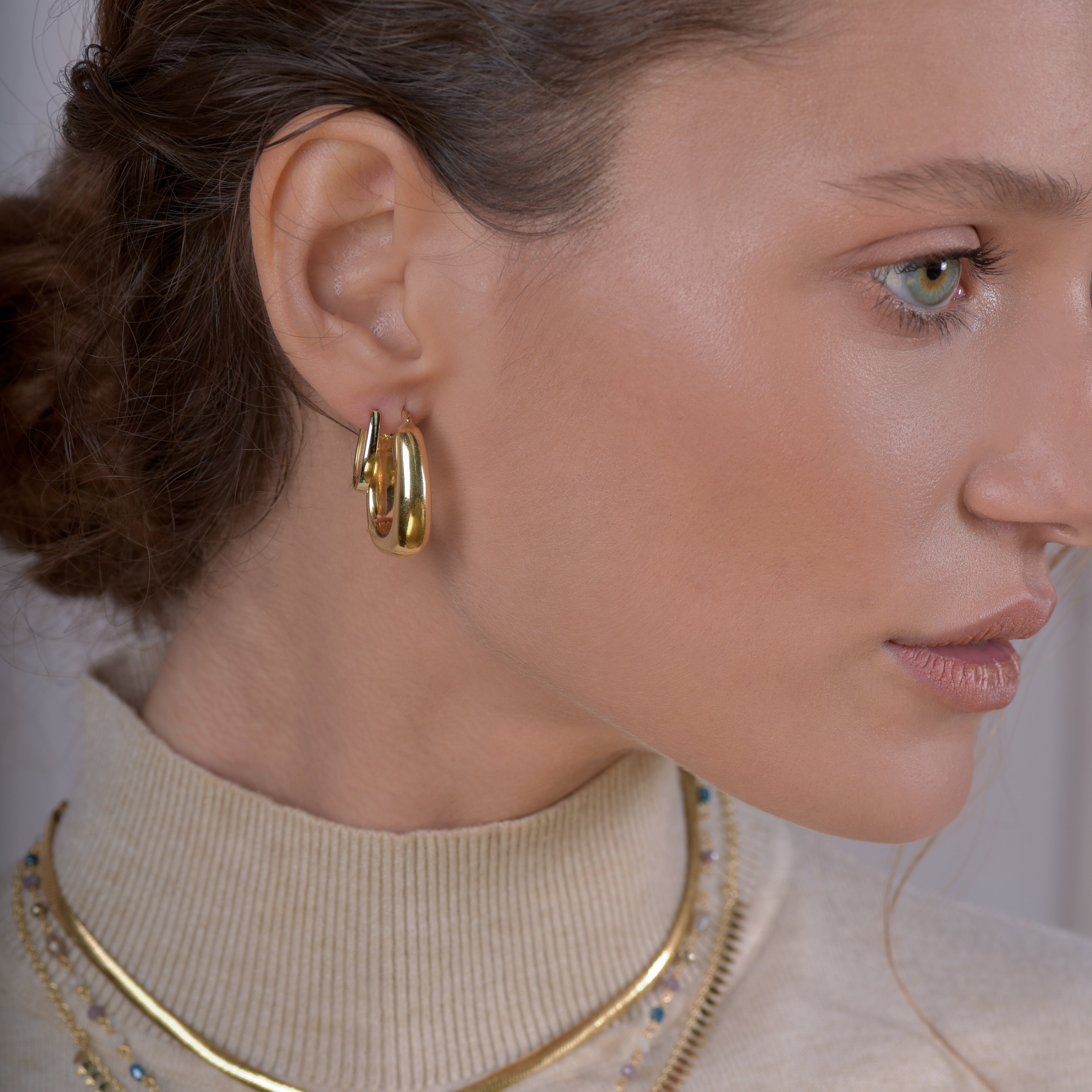 Orecchini a forma Anubi - Barbato Gioielli