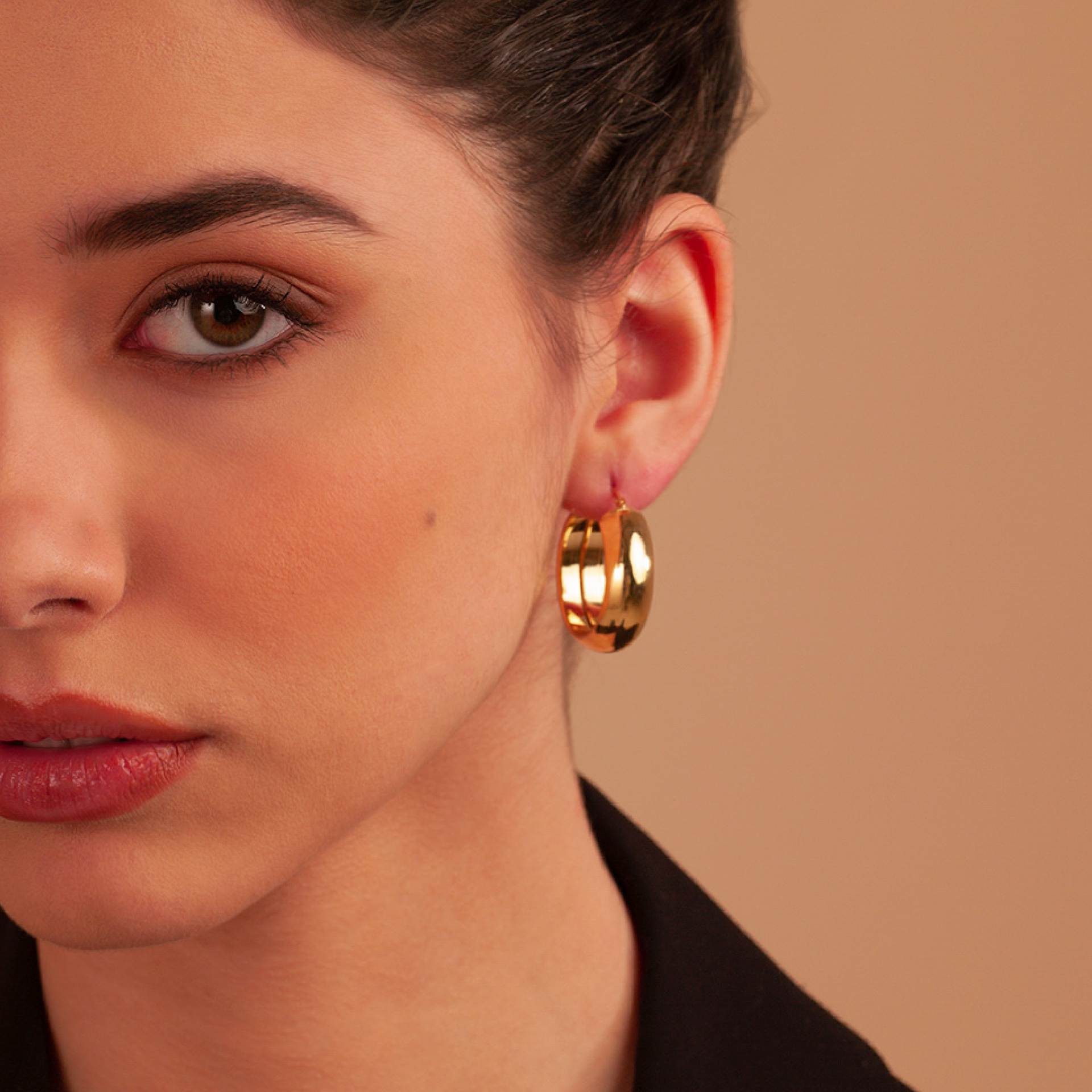 Orecchini a cerchio Essential - Barbato Gioielli