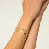Bracciale donna in argento 925 modello snake - HERRINGBONE - Aleyolè
