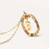 Collana con iniziale in Argento 925 - PD PAOLA