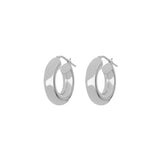 Orecchini a cerchio in argento 925 - "AIR" - Barbato Gioielli - Barbato Gioielli