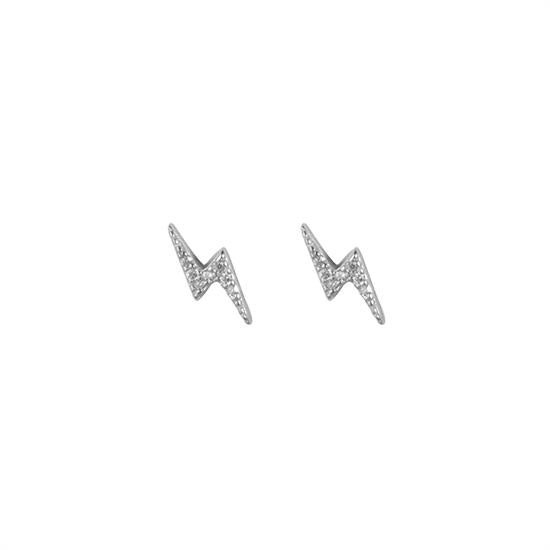 Piercing in argento 925 saetta con zirconi - Barbato Gioielli - Barbato Gioielli