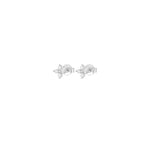Piercing silver con mini fiorellino con zirconi bianchi - "MILA" - Barbato Gioielli - Barbato Gioielli